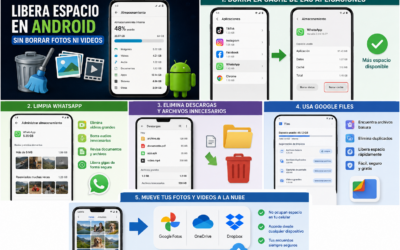 Cómo liberar espacio en Android sin borrar fotos ni videos